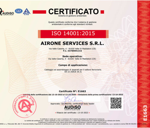 AIRONE SERVICES S.R.L. _ 2023 _ CA _ E