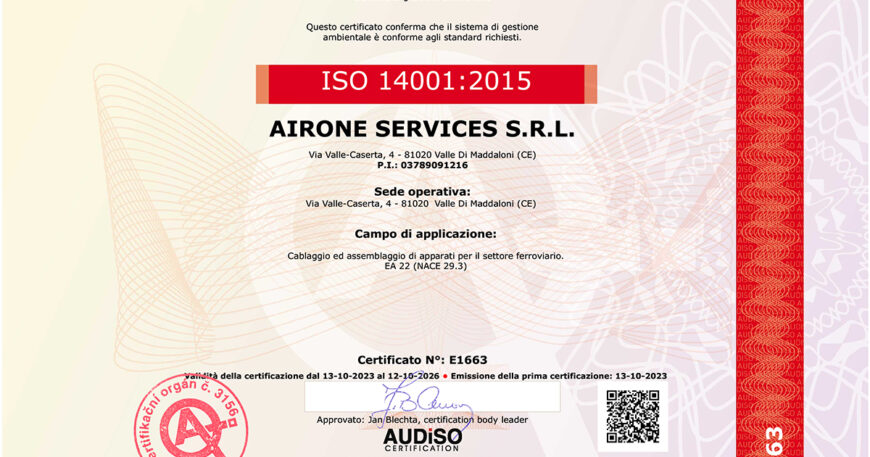 AIRONE SERVICES S.R.L. _ 2023 _ CA _ E